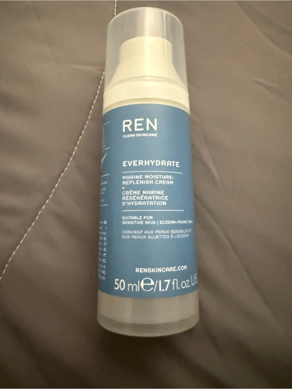 REN Everhydrate Marine Moisture Replenish Cream - Blue
